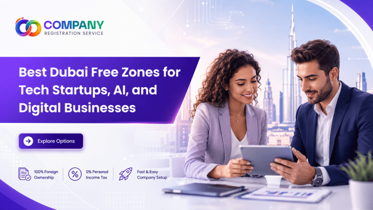 Best Dubai Free Zones for Tech Startups, AI, and Digital Businesses
